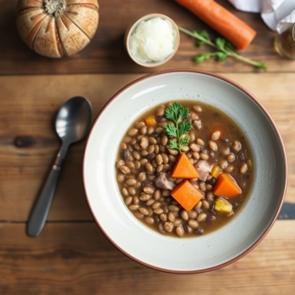 Brown Lentil Soup