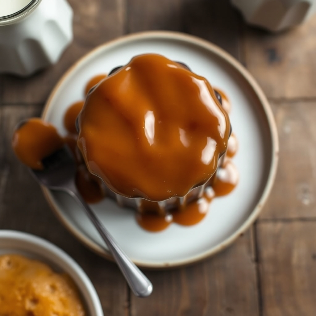 Burnt Caramel Cake Icing