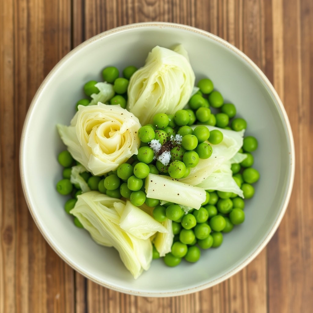 Cabbage And Peas