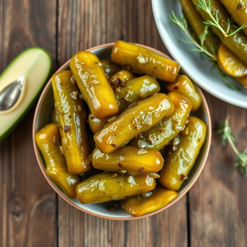 Candied Dill Pickles