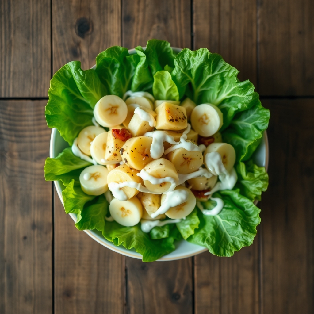 Candle Salad