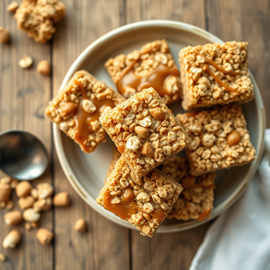 Caramel Oatmeal Chewies(Bars)