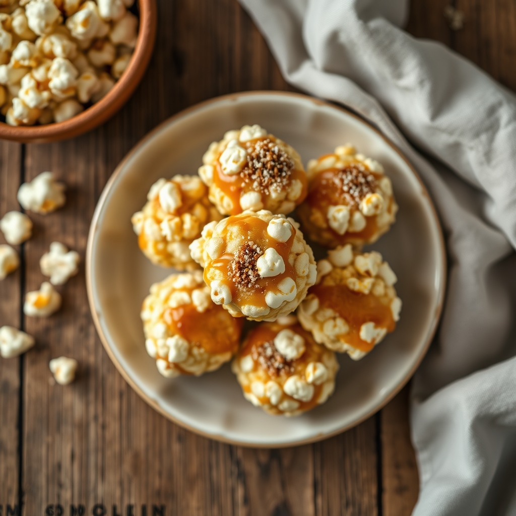 Caramel Popcorn Balls