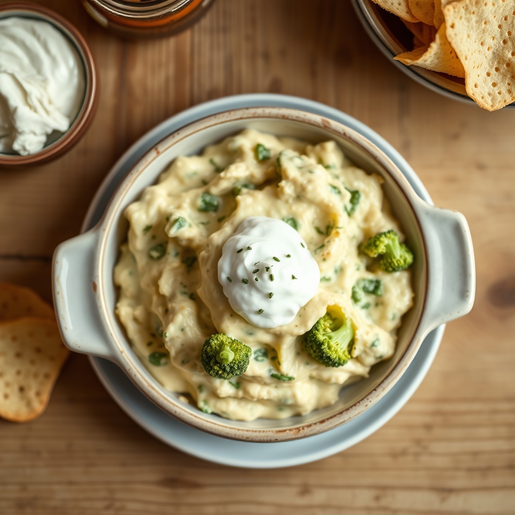 Cheese-Broccoli Dip