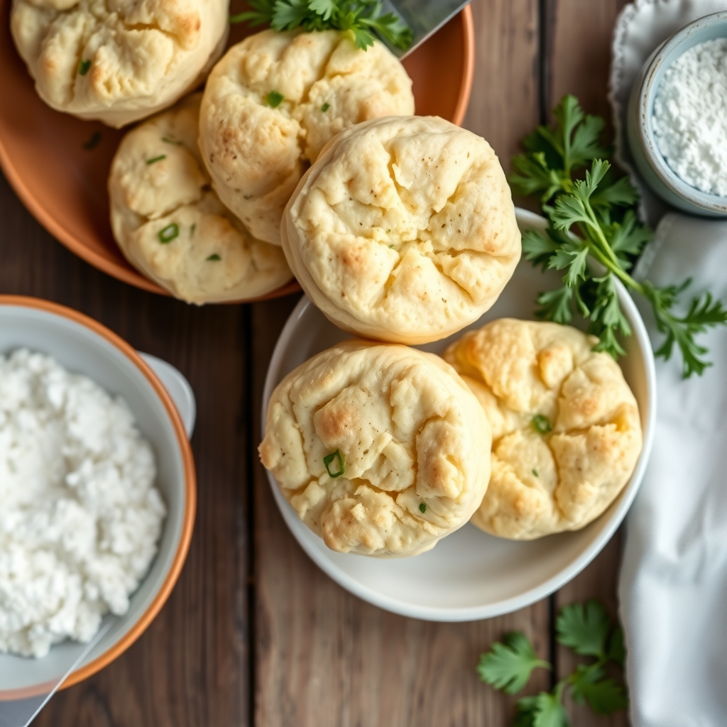 Cheese Garlic Biscuits