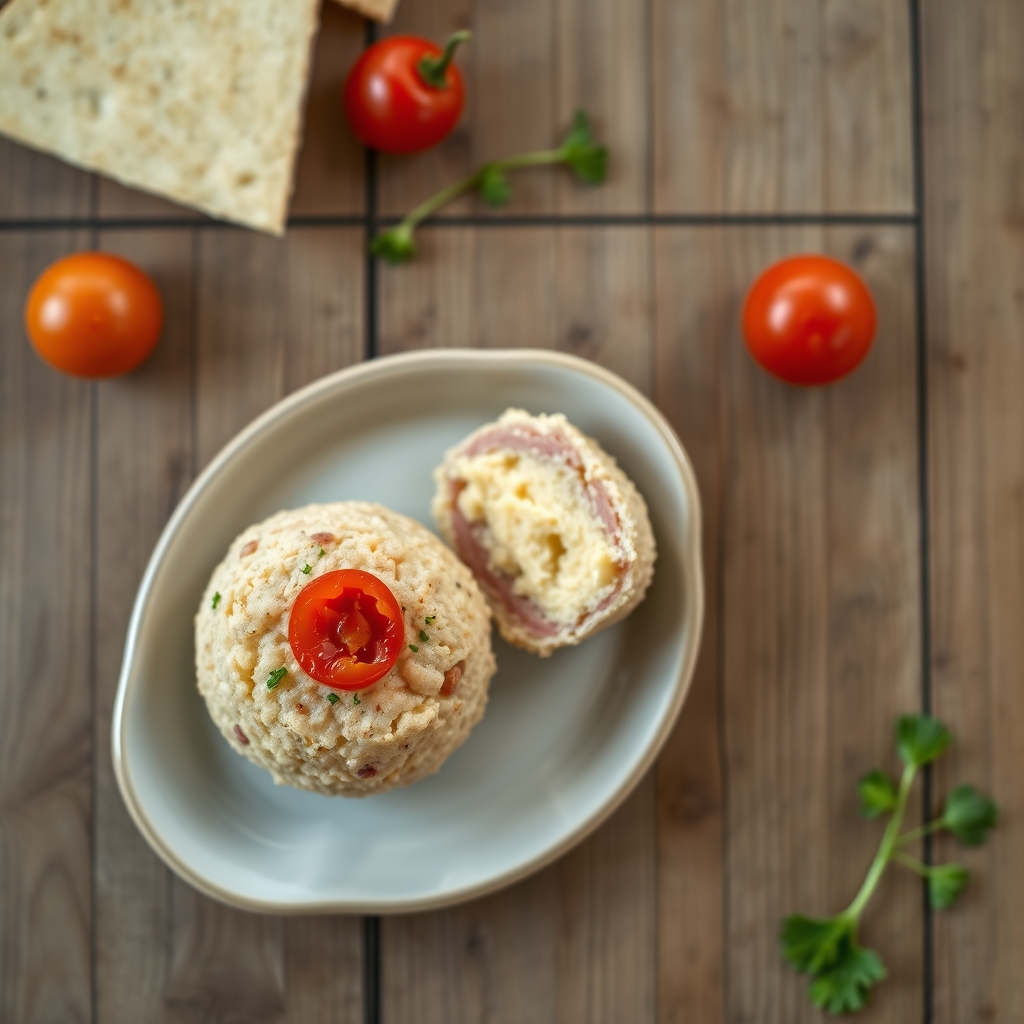 Cheese-Ham Ball