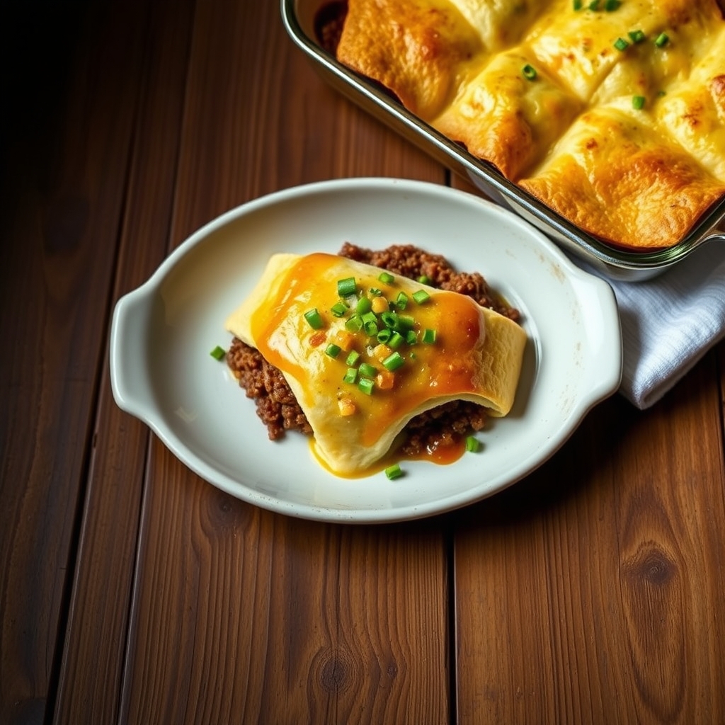 Cheeseburger Crescent Bake(1 Hour)