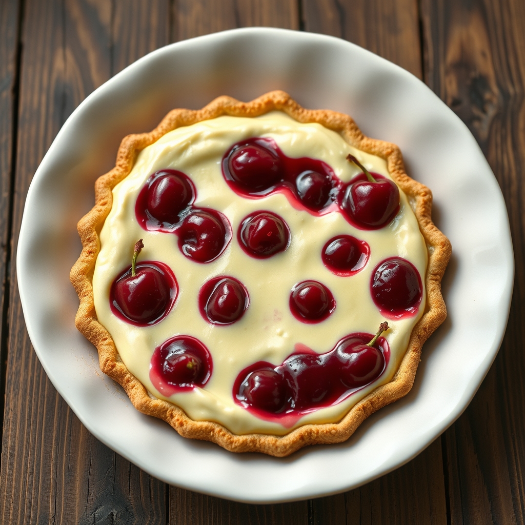 Cherry Cheese Pie
