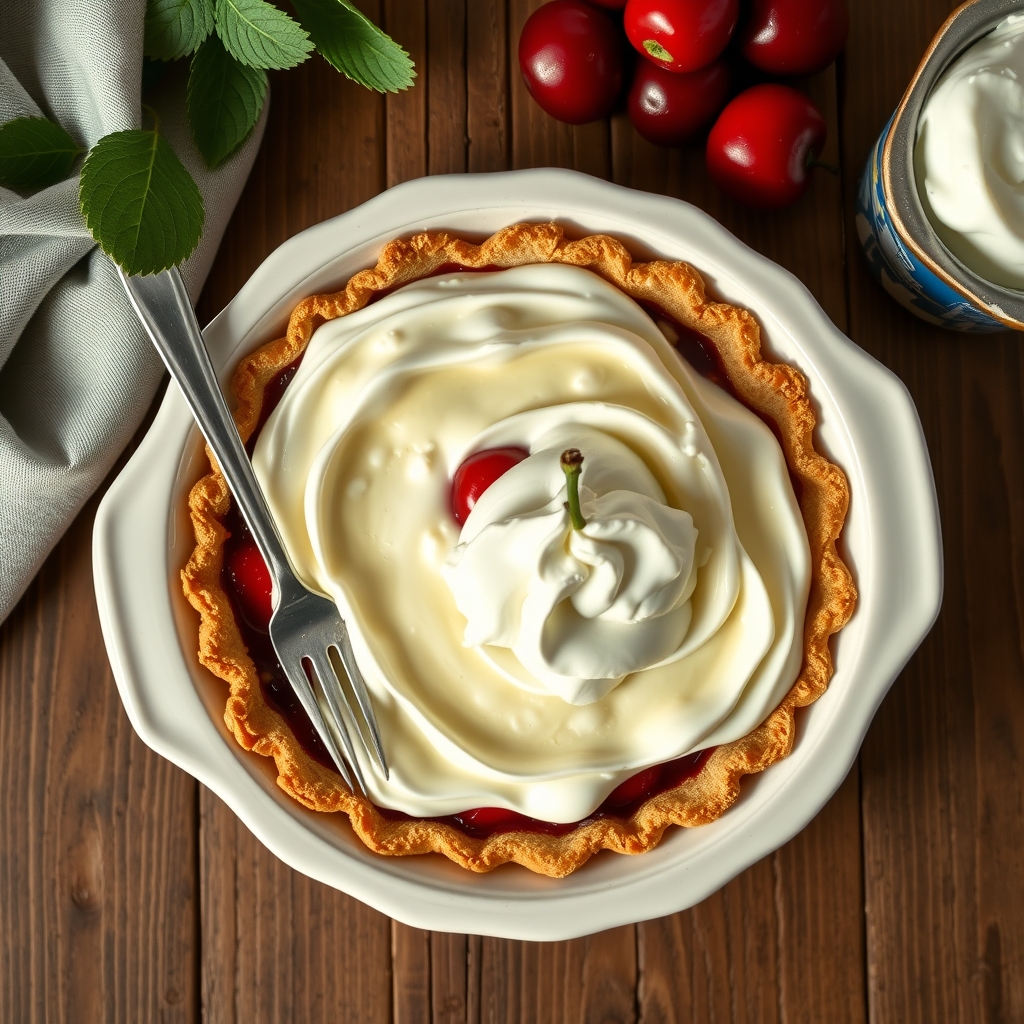 Cherry Cheese Pie