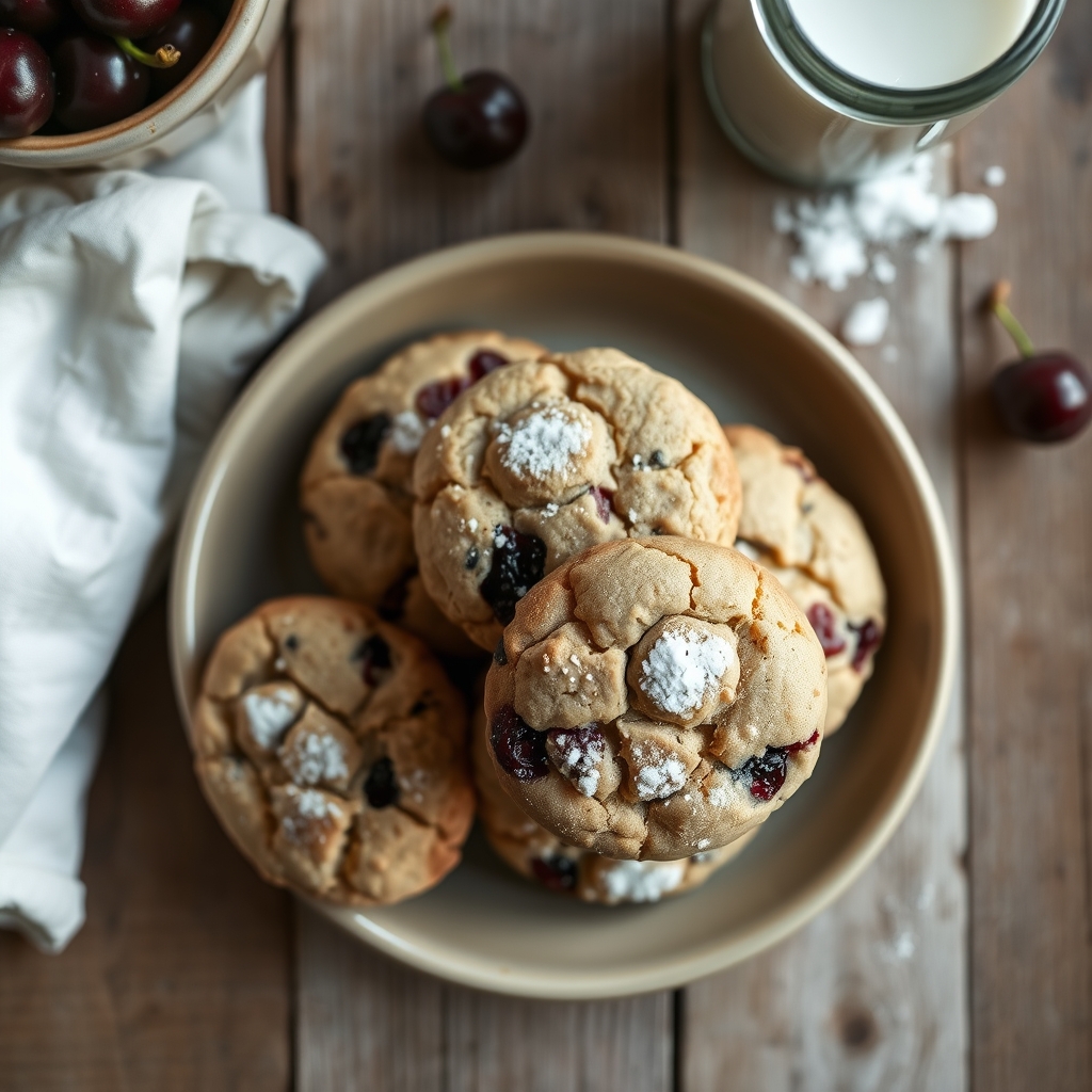 Cherry Winks Cookies