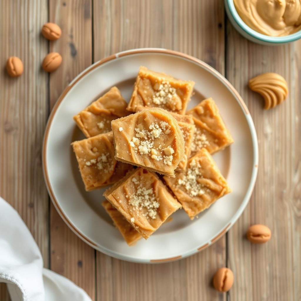 Chewy Peanut Butter Bars