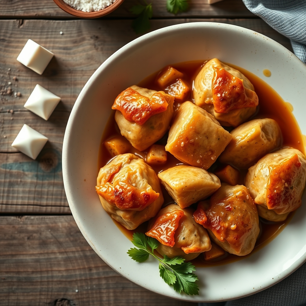 Chicken And Tortilla Dumplings