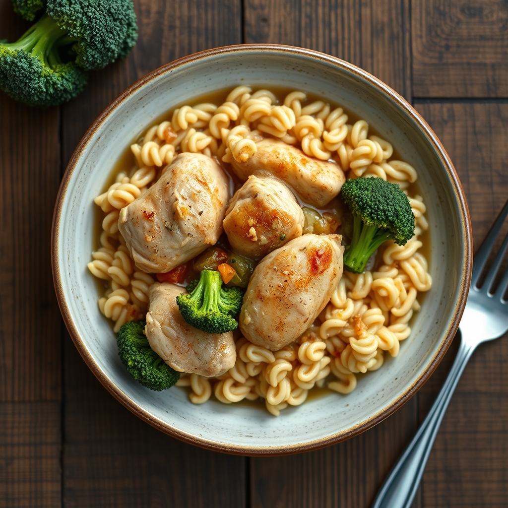 Chicken Broccoli And Orzo