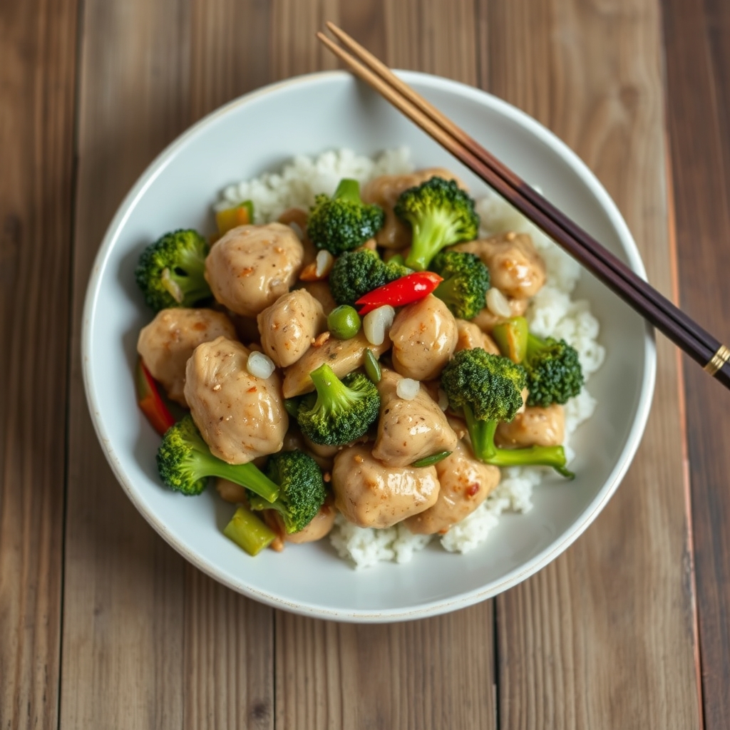 Chicken Broccoli Orientale