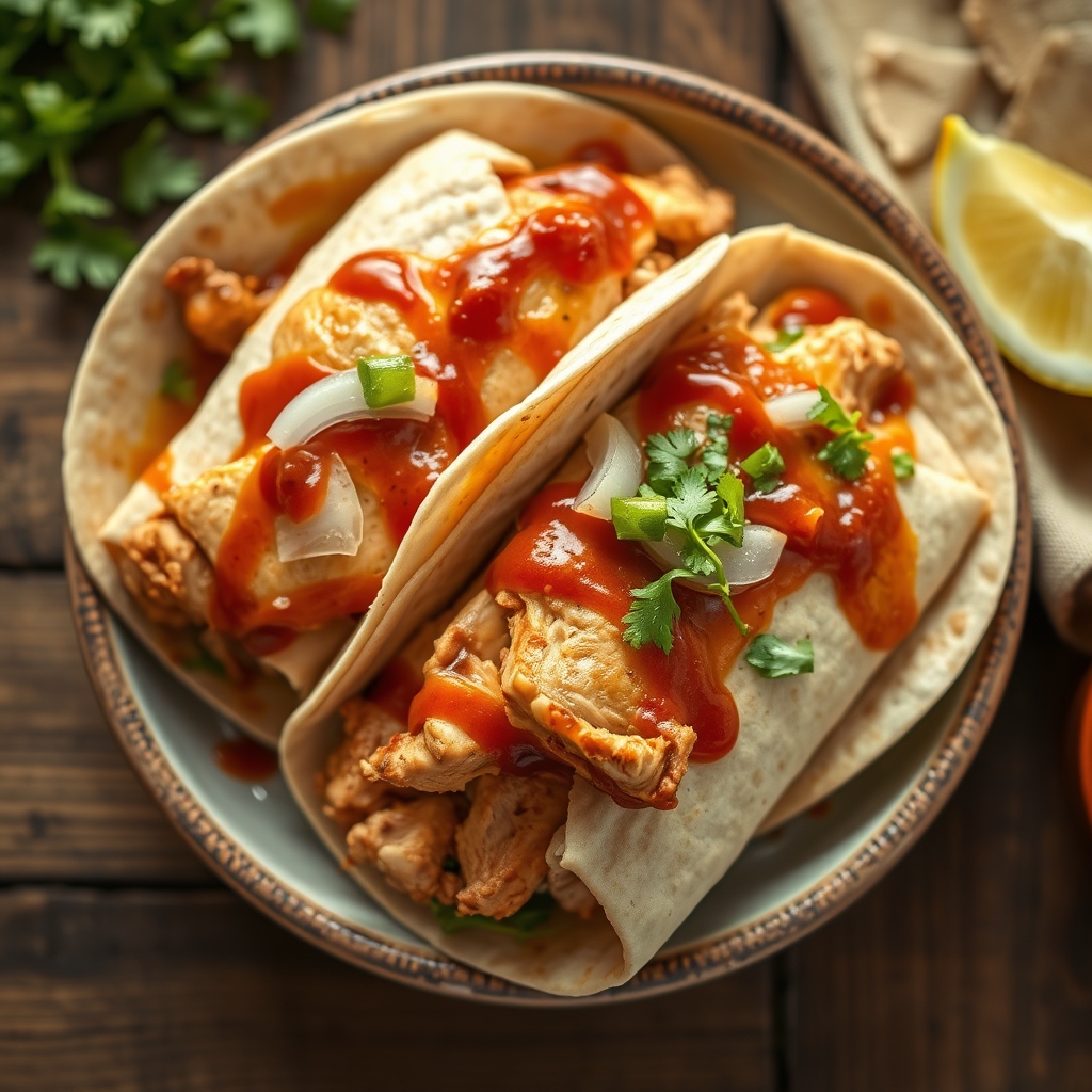 Chicken Burritos