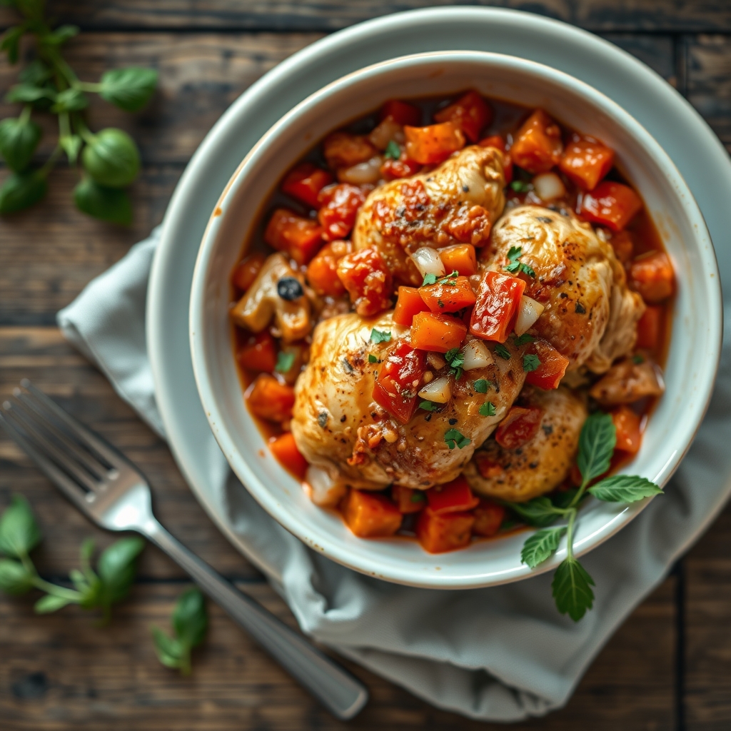 Chicken Cacciatore