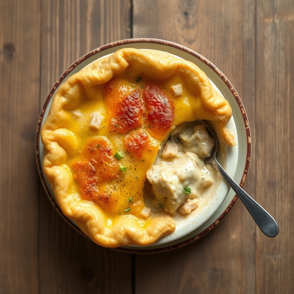 Chicken Divan Pot Pie