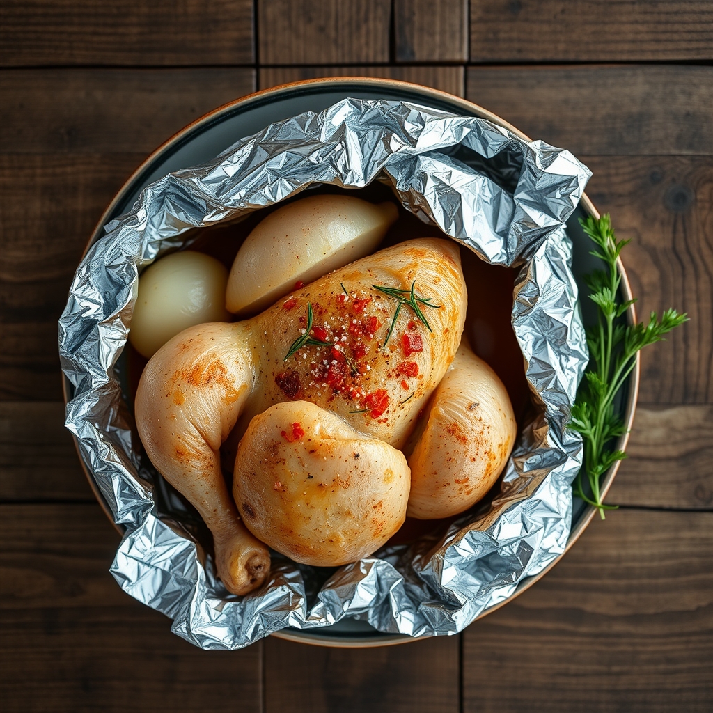 Chicken In Foil