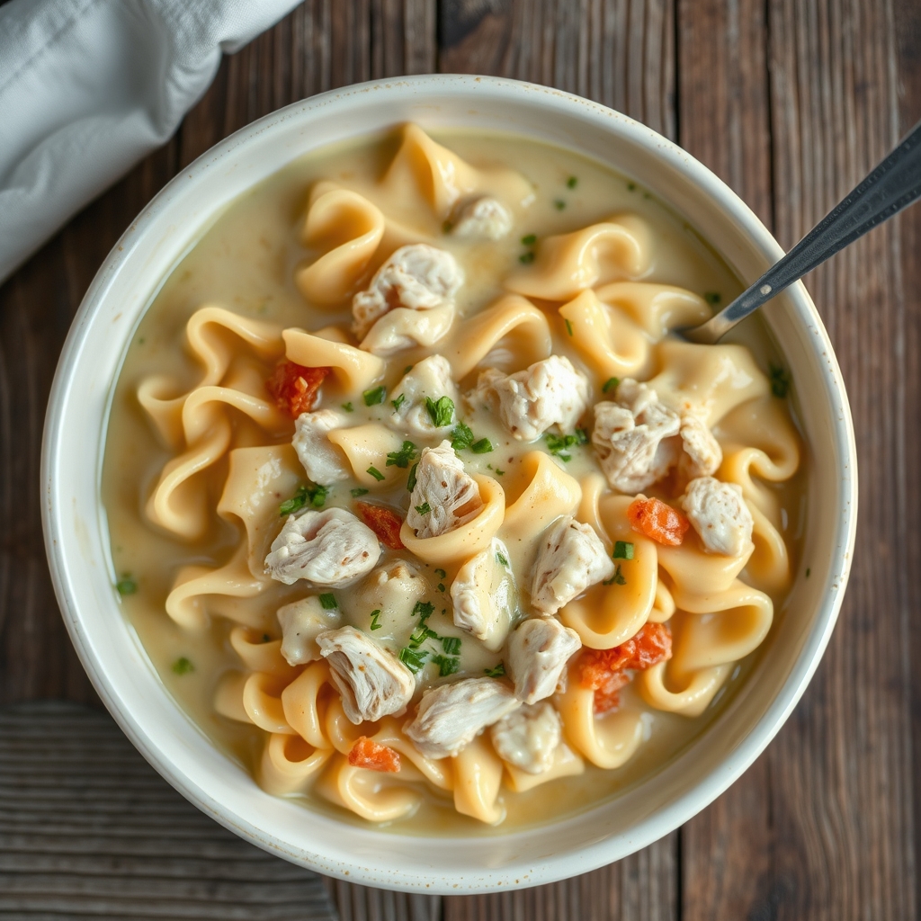 Chicken Noodle Bake