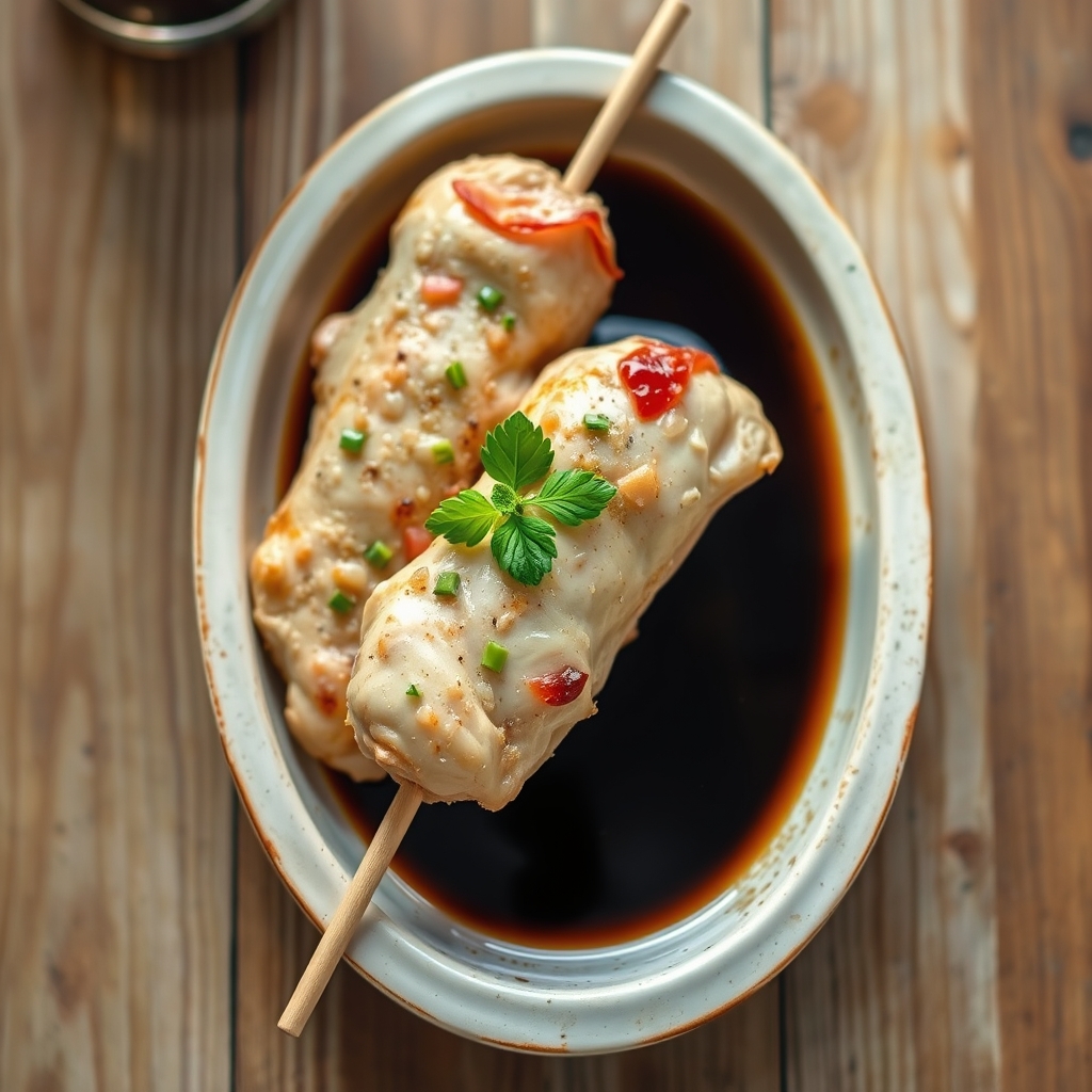 Chicken On A Stick(Serving Size: 4)