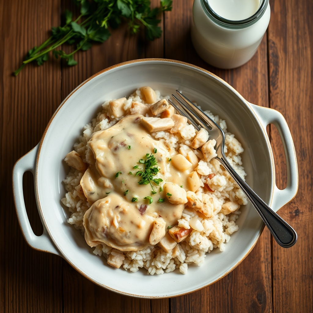 Chicken-Rice Bake
