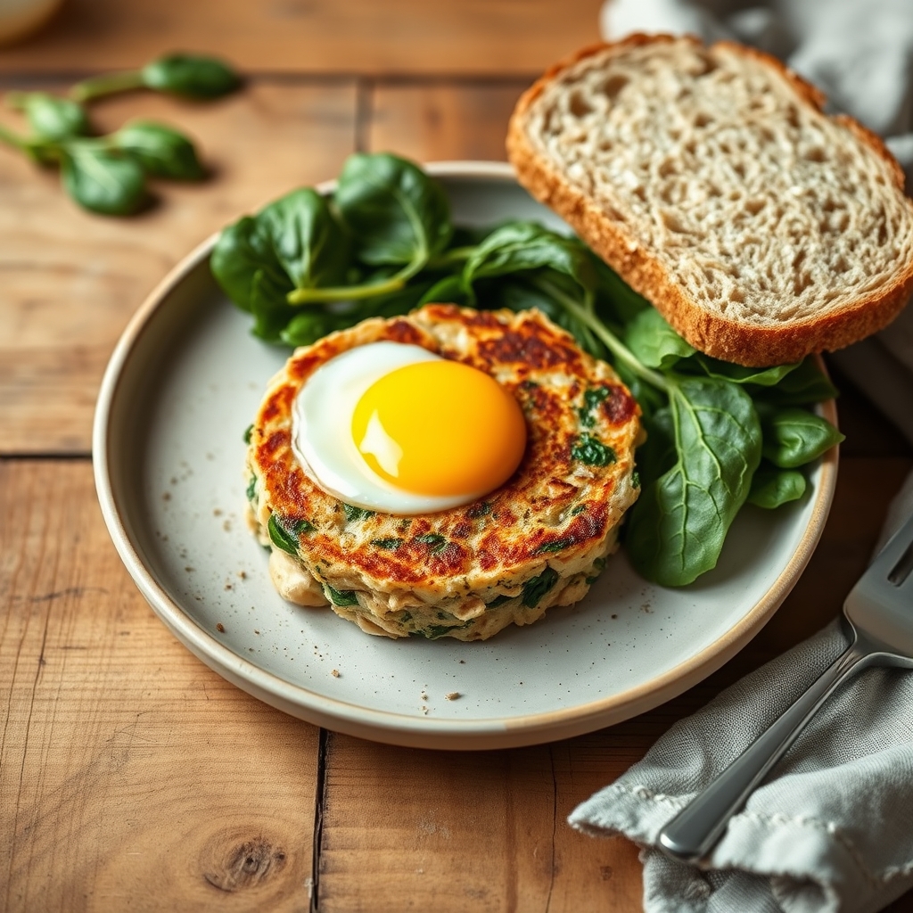 Chicken Spinach Patties