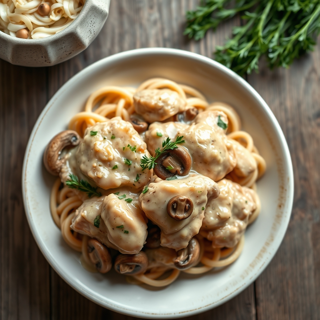 Chicken Stroganoff