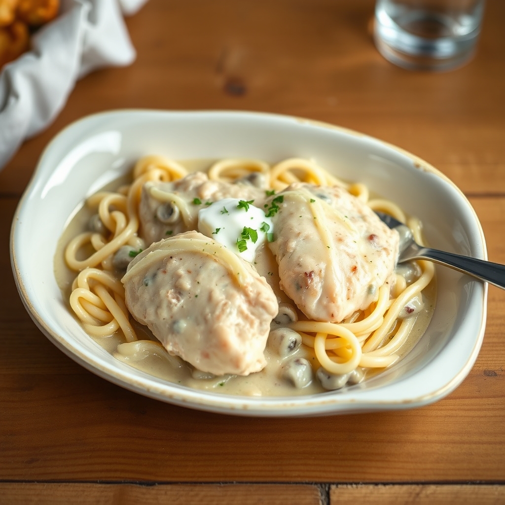 Chicken Tetrazzini