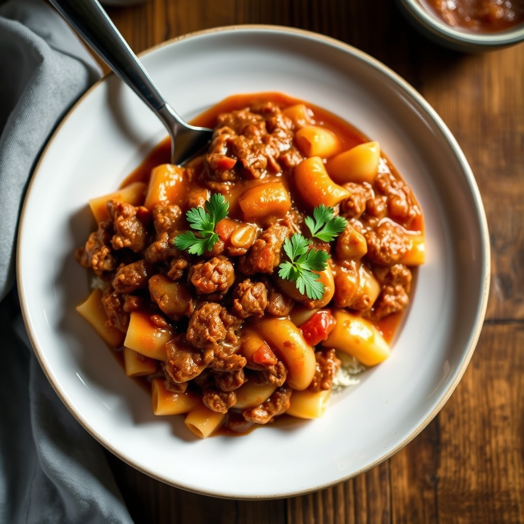 Chili Beef Casserole