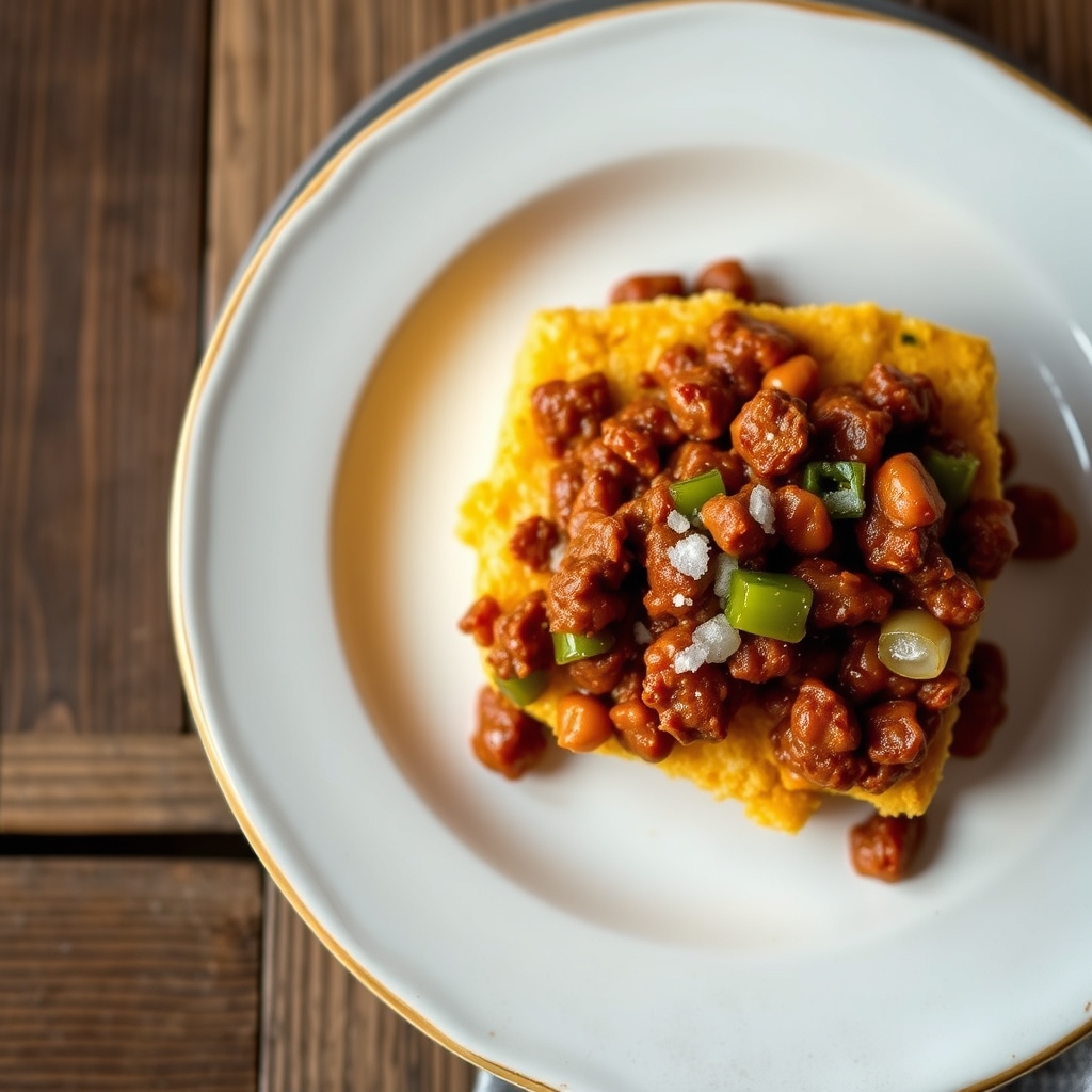 Chili Cornbread Bake