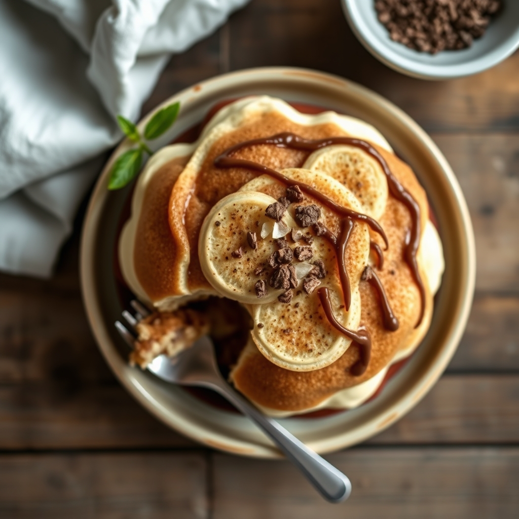 Chocaroon Pudding Cake