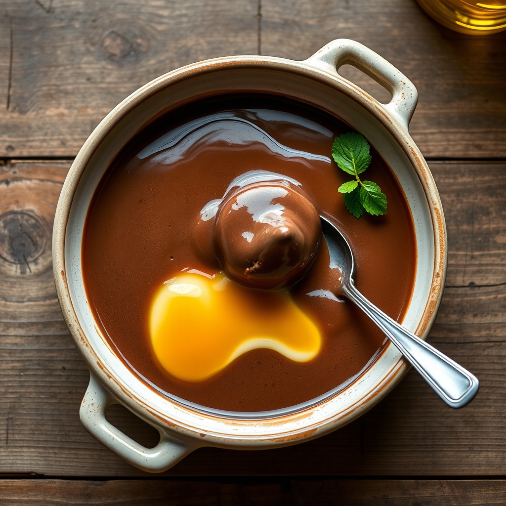 Chocolate Brandy Fondue