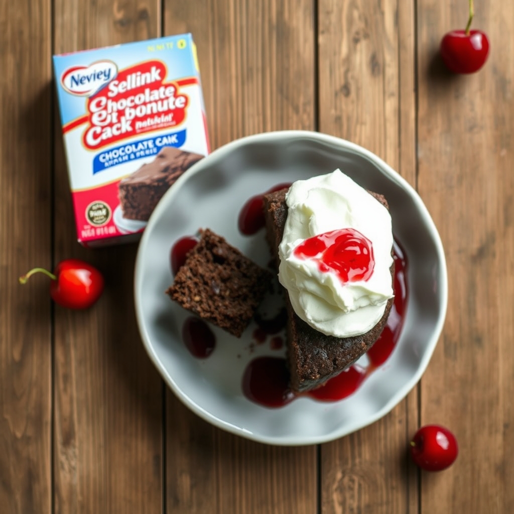 Chocolate-Cherry Cake