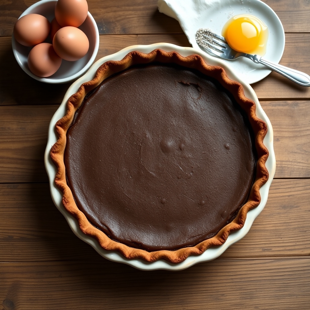 Chocolate Chess Pie