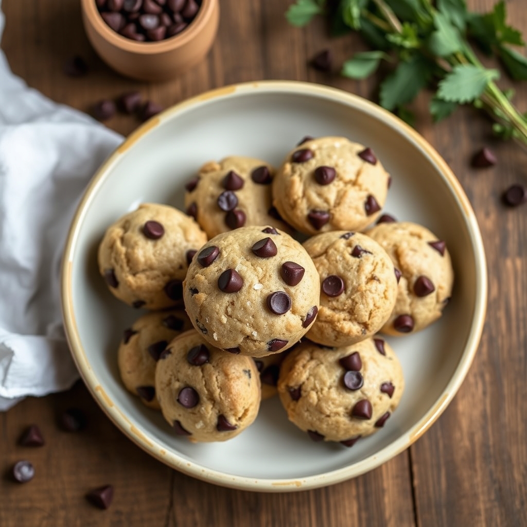 Chocolate Chip Vanilla Gems