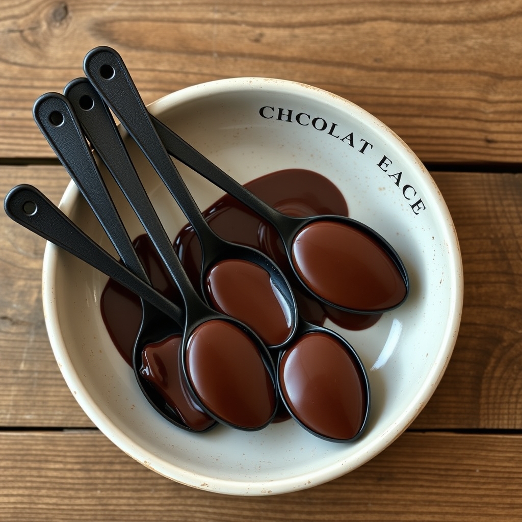 Chocolate Coffee Spoons