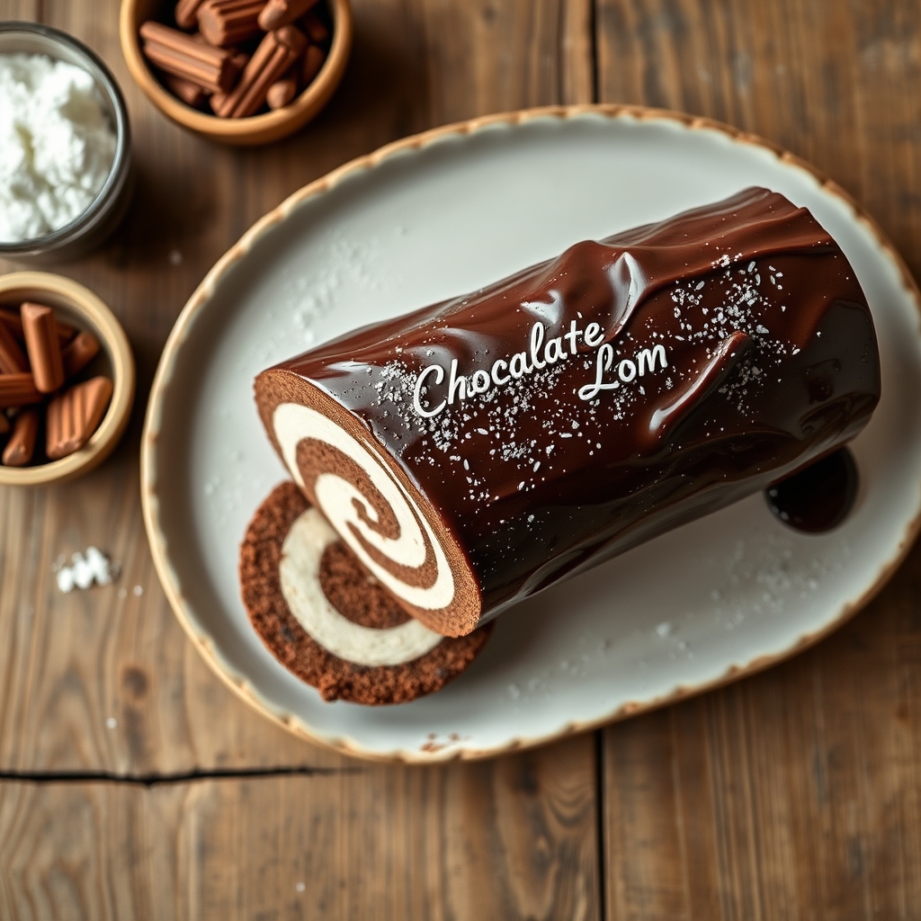 Chocolate Cream Log