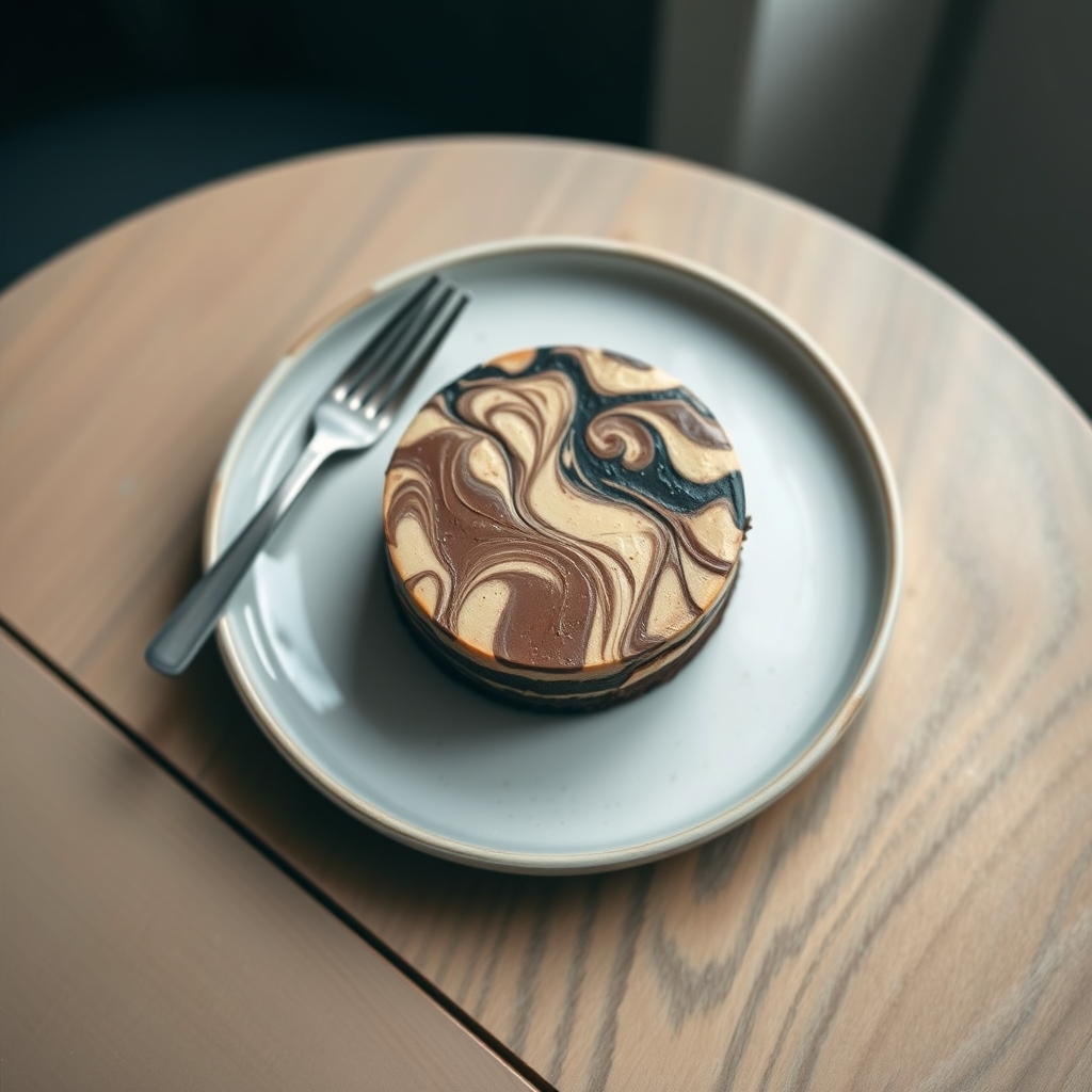 Chocolate Marble Cheesecake