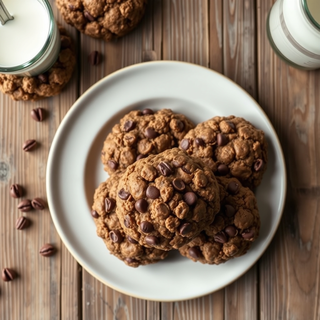 Chocolate Oatmeal Cookies