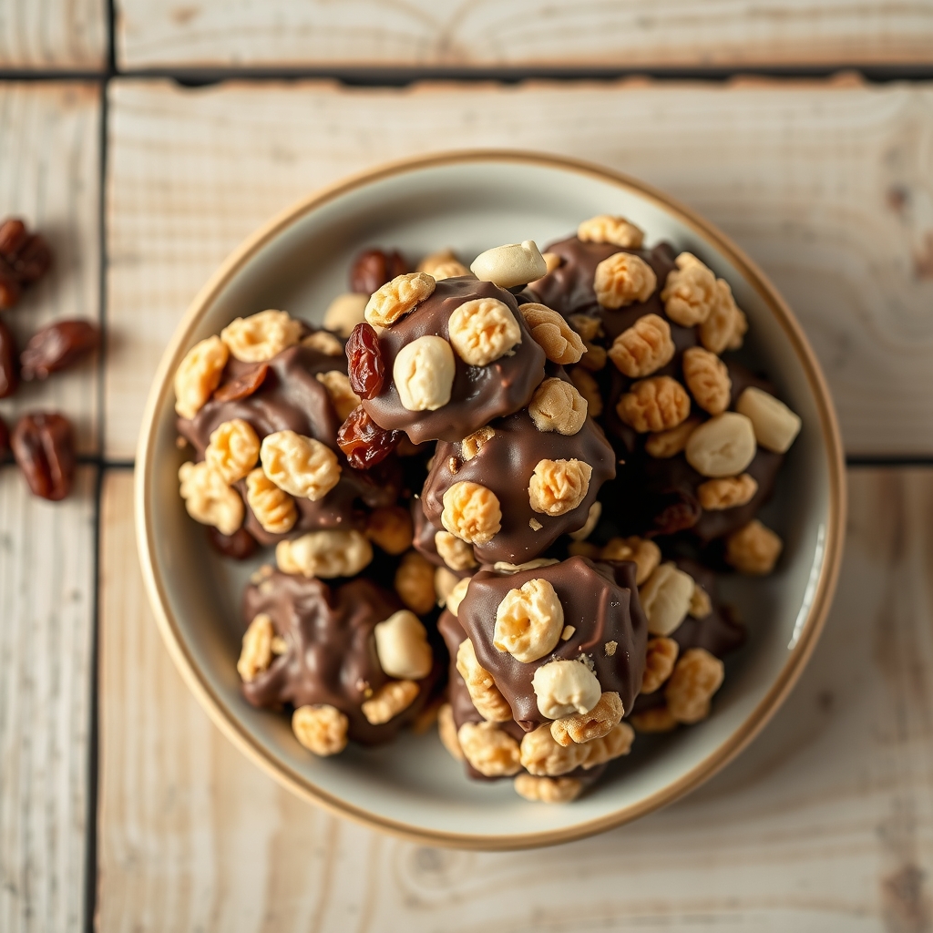 Chocolate Peanut Clusters