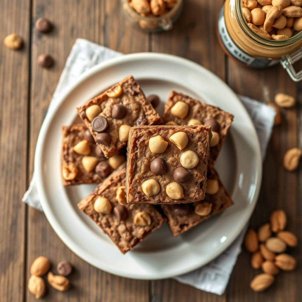Chocolate Peanut Squares(Nut Goodies)