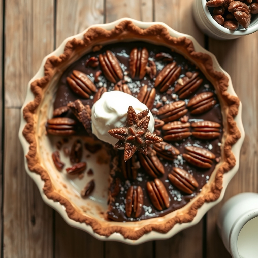 Chocolate Pecan Pie