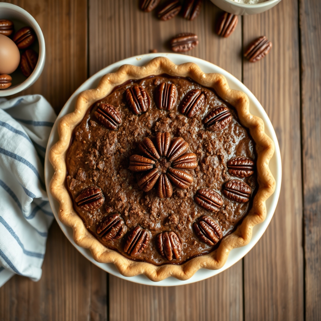 Chocolate Pecan Pie