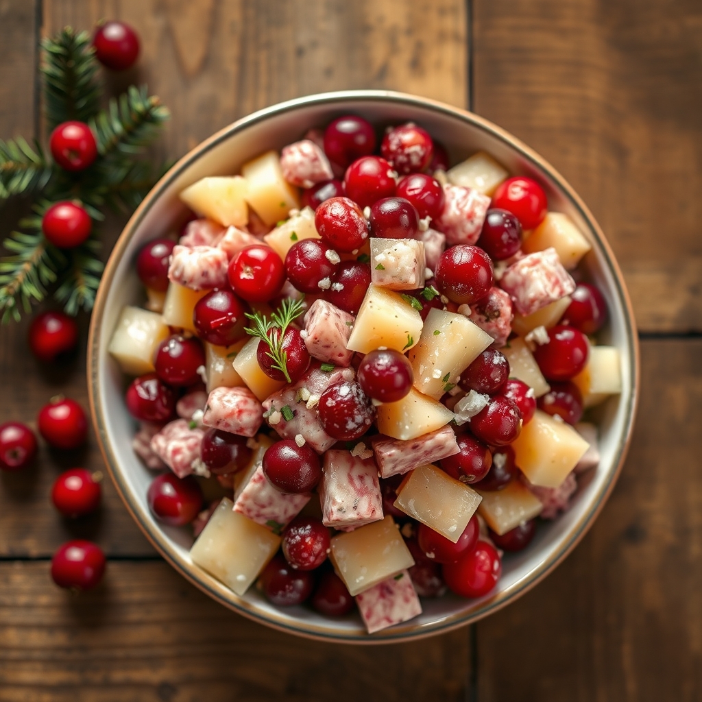 Christmas Cranberry Salad