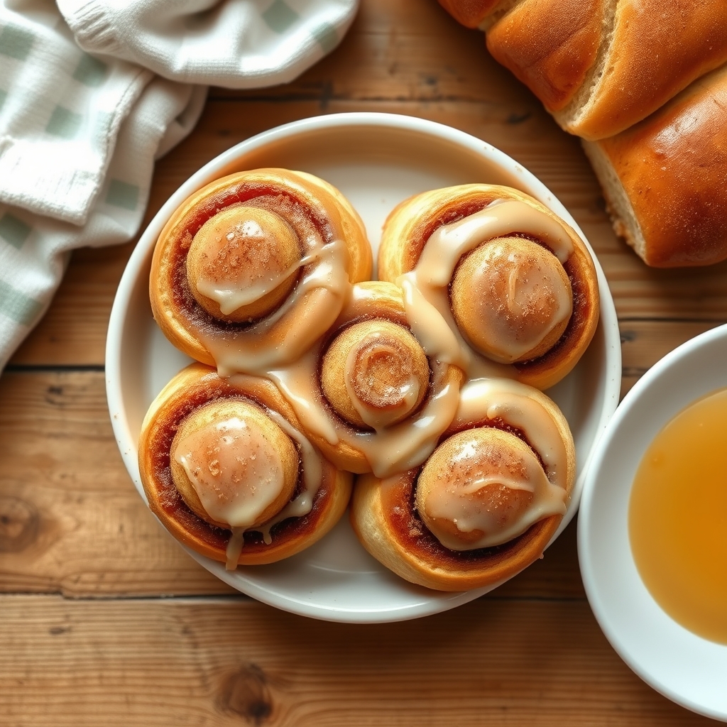 Cinnamon Caramel Rolls