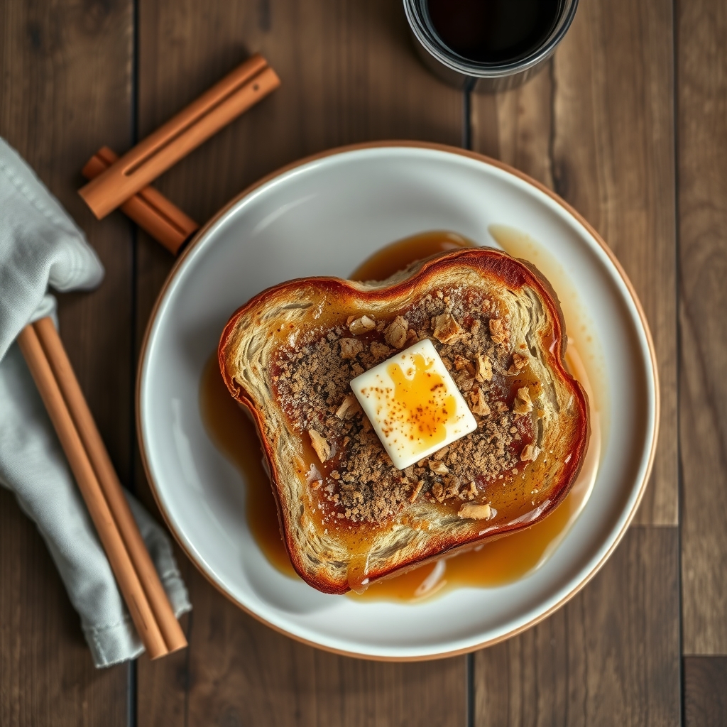Cinnamon Caramel Toast
