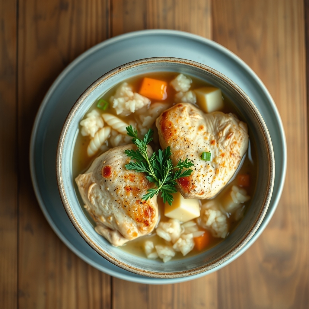 Claudine'S Homemade Chicken Rice Soup