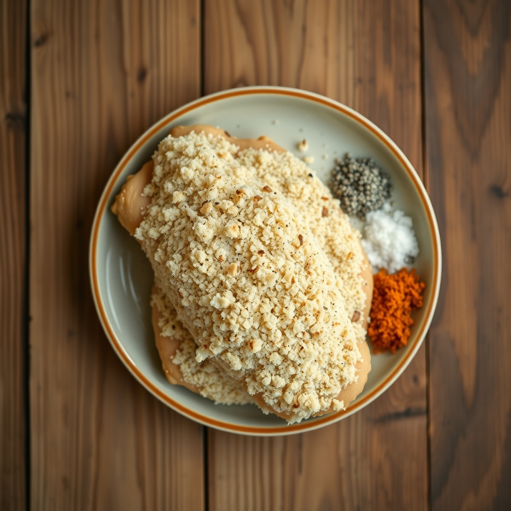 Coating Mix For Oven Fried Chicken