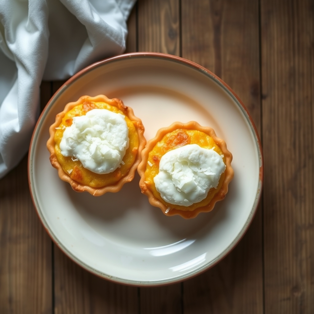 Coconut Chess Pies(2 Pies)