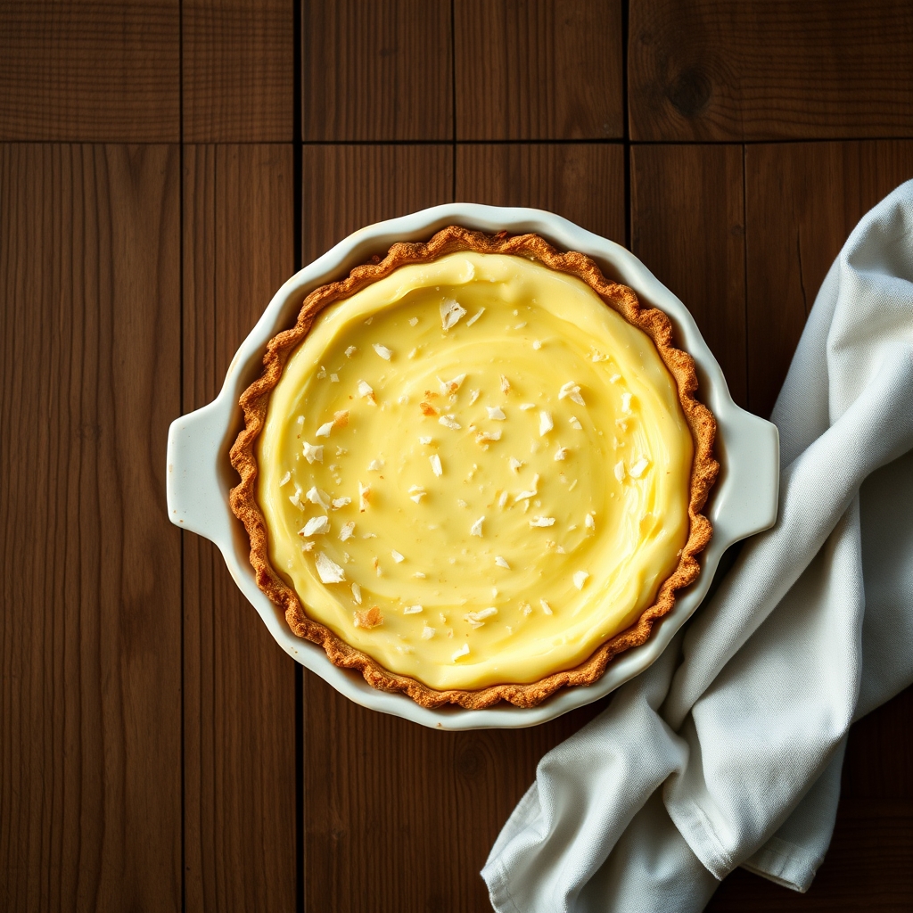 Coconut Custard Pie